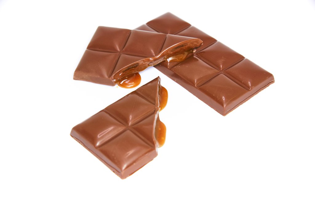 Milk Chocolate & Salted Caramel Bars, 2 bars